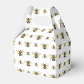 Ballotins Abeilles à aquarelle peintes à la main (Verso)