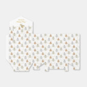 Ballotins Abeilles en cuivre argent moderne or (Déplié)