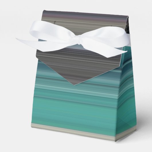 Ballotins Abstract #1: Teal and grey (Verso)
