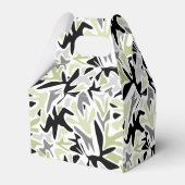 Ballotins Abstract, Black and Green, Youth, Modern, Creative (Arrière)