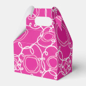 Ballotins Abstract Floral Matrix (Hot Pink) Fine Art (Arrière)