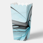 Ballotins Abstrait Anthracite Gris Bleu Moderne Fractage Art (Verso)