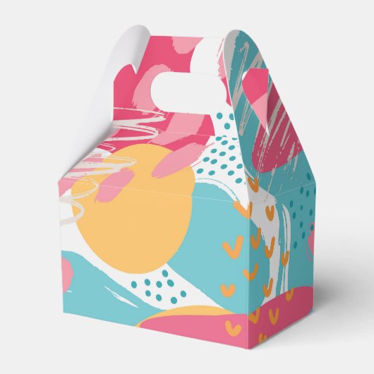 Ballotins Abstrait coloré (Arrière)