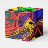 Ballotins Abstrait Coloré Twirly / Poussé / (Verso)