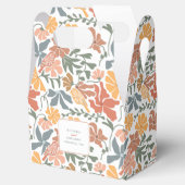 Ballotins Abstrait Floral & Oiseaux Mi-siècle Mariage modern (Ouvert)