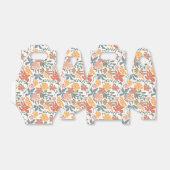 Ballotins Abstrait Floral & Oiseaux Mi-siècle Motif moderne (Déplié)