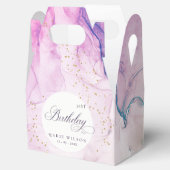 Ballotins Abstrait Pastel Purple Bleu Turquoise N'Importe Qu (Ouvert)