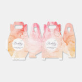 Ballotins Abstrait Pastel Rose Orange N'Importe Quel Âge Ann (Déplié)