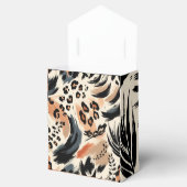 Ballotins Abstrait Poster de animal exotique peint Leopard (Ouvert)