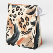 Ballotins Abstrait Poster de animal exotique peint Leopard (Arrière)