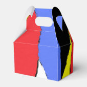 Ballotins Abstrait rouge (Verso)