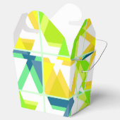 Ballotins Abstrait vert jaune (Ouvert)