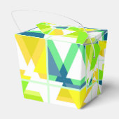 Ballotins Abstrait vert jaune (Arrière)