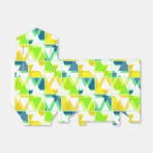 Ballotins Abstrait vert jaune (Déplié)