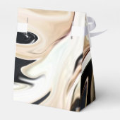 Ballotins Abstraite élégante couleur rétro fluide numérique (Arrière)