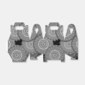 Ballotins Abstraits cercles géométriques modernes formes ron (Déplié)