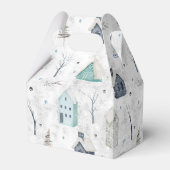 Ballotins Accueil confortable Noël Turquoise ID985 (Arrière)