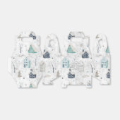 Ballotins Accueil confortable Noël Turquoise ID985 (Déplié)