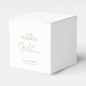 Ballotins Accueil Mariage minimal simple (Verso)