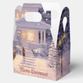 Ballotins Accueil Pour La Scène Des Vacances De Noël (Ouvert)