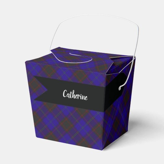 Ballotins Accueil Tartan Plaid Pattern Vert Hume (Verso)