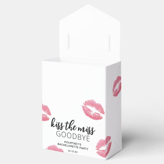 Ballotins Adieu au célibat avec un baiser à la Miss (Ouvert)