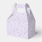 Ballotins Ado fille mignonne violet Tampon Première période (Arrière)