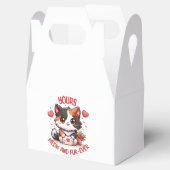 Ballotins Adorable Calico Chat Saint Valentin (Ouvert)