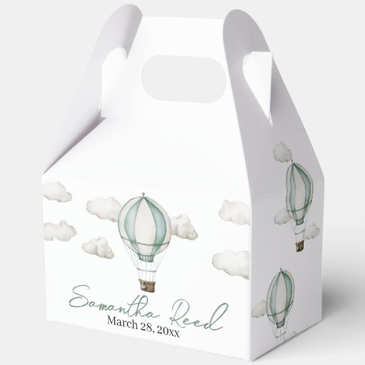 Ballotins Adventure Await Baby shower Ballotin (Recto)