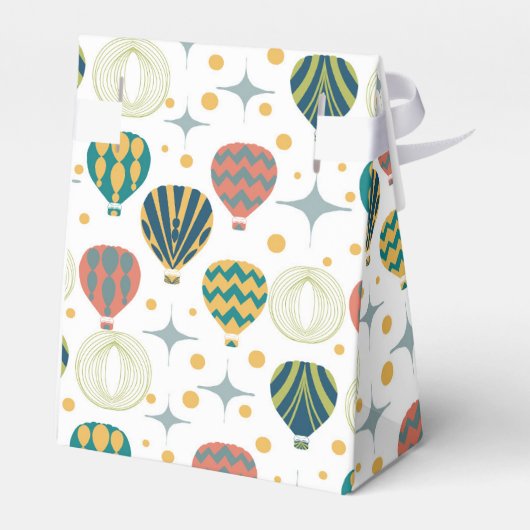 Ballotins Adventure Await Hot Air Baby shower (Arrière)