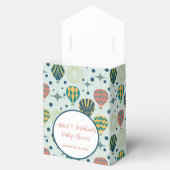 Ballotins Adventure Await Hot Air Balloon Sage Baby shower (Ouvert)