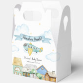 Ballotins Adventure Awaits Aviator Airplane Baby Shower  (Ouvrir)