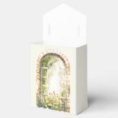 Ballotins Affichage floral de la fenêtre en arc (Ouvert)