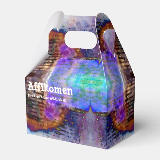 Ballotins Affikomen — Ballotin de la Pâque (Verso)