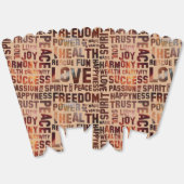 Ballotins Affirmations de la vie - mots positifs 5a (Déplié)