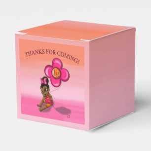 Ballotins African American Baby Girl 1er anniversaire