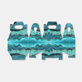 Ballotins Agate Turquoise Blue Gold Parties scintillant Turq (Déplié)