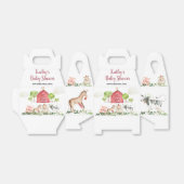 Ballotins Agritourisme Animaux Barnyard Baby shower d'annive (Déplié)