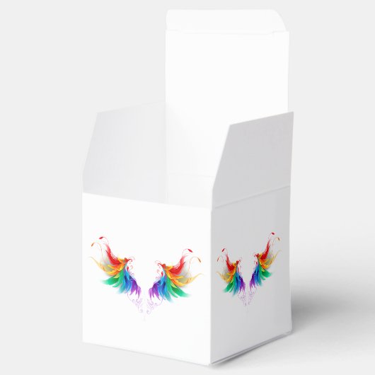 Ballotins Ailes fluffy arc-en-ciel (Ouvert)