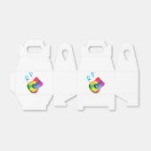 Ballotins Ajouter votre nom texte brun acoustique guitare co (Déplié)