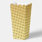 Ballotins Ajoutez Vos Noms Fleurs Jaune Doré (Verso)