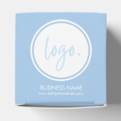 BALLOTINS AJOUTEZ VOTRE PROPRE LOGO SIMPLE BLUE BUSINESS COM (Haut)