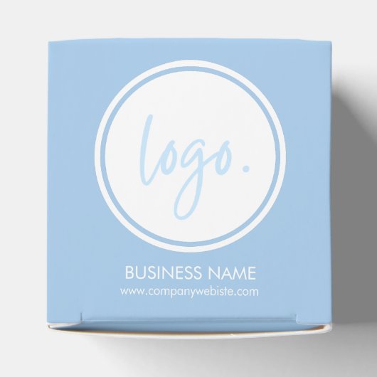 BALLOTINS AJOUTEZ VOTRE PROPRE LOGO SIMPLE BLUE BUSINESS COM (Haut)