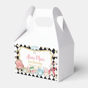 Ballotins Alice Adventure En Wonderland Ballotin Gable Box