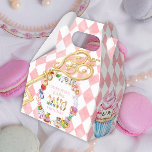 Ballotins Alice au pays des merveilles 2e anniversaire Rose