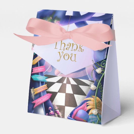 Ballotins Alice au pays des merveilles, parties scintillant  (Verso)