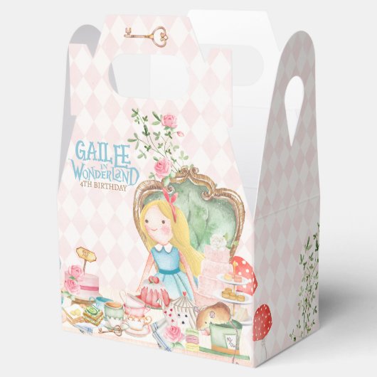 Ballotins Alice Aventures dans Woderland Anniversaire Tea Pa (Ouvert)