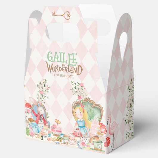 Ballotins Alice Aventures dans Woderland Anniversaire Tea Pa (Ouvert)