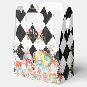 Ballotins Alice Aventures dans Woderland Anniversaire Tea Pa