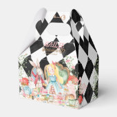 Ballotins Alice Aventures dans Woderland Anniversaire Tea Pa (Verso)